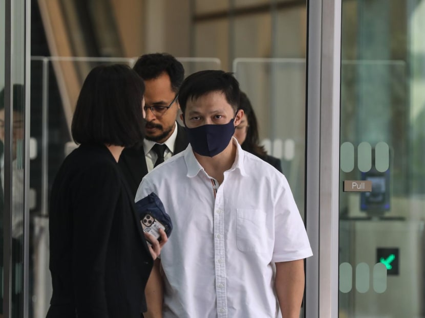 Karl Liew at the State Courts on April 14, 2023.