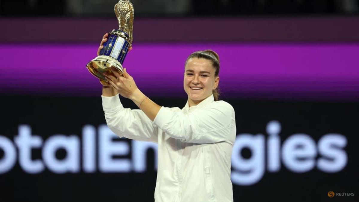 Muchova beats Mboko in Qatar Open final to end six-year title drought