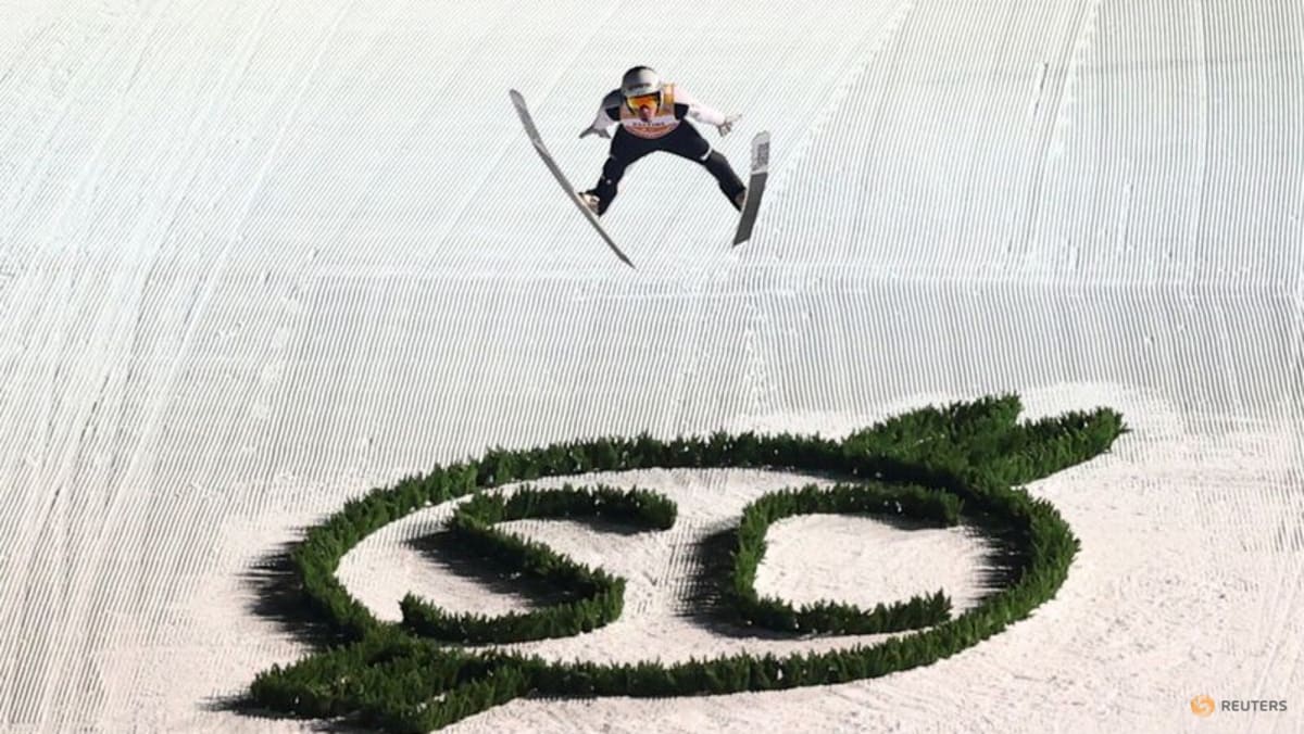 Ski Jumping- Slovenia’s Prevc sets pace in Four Hills with Oberstdorf victory