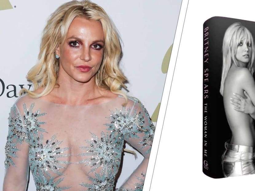 Britney Spears unveils cover of upcoming memoir featuring topless shot