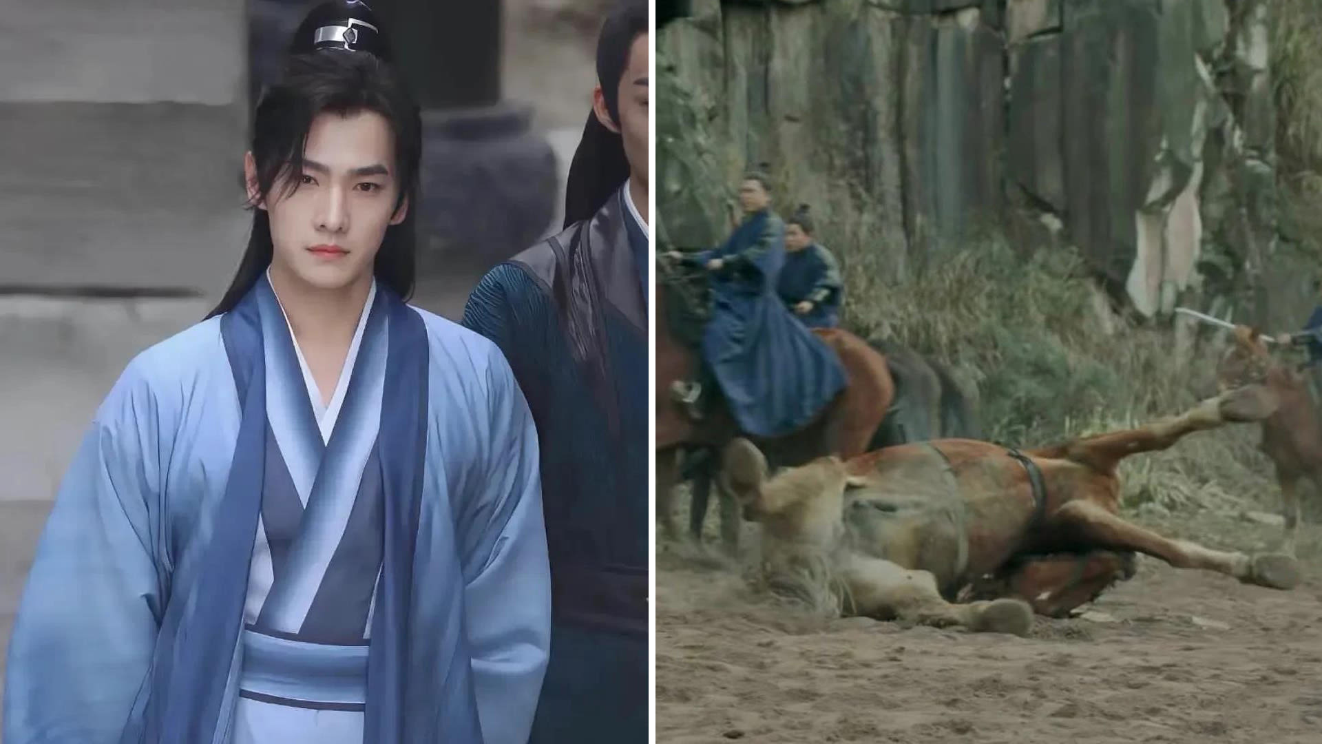 Chinese-Actor--new-nude fake Netizens Want Chinese Actor Yang Yang's New Drama Cancelled After  Accusations That A Horse Was Abused On Set - 8days