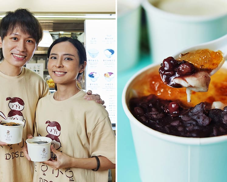 Accountant takes 75% pay cut to sell handmade beancurd with Taiwanese-style toppings at Hong Lim 