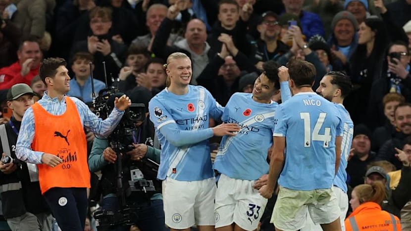 Haaland shines with double as Manchester City beat Bournemouth