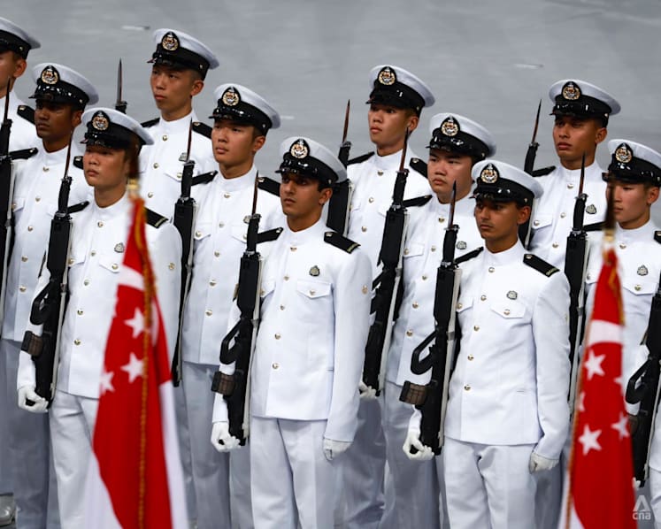 NDP 2026 kicks off at National Stadium as Singapore marks 61st birthday; crowds gather around Kallang Basin, with some arriving early to secure spots for fireworks