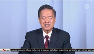 No executive authority but I can use 'soft influence', says Tan Kin Lian in final presidential candidate broadcast | Video