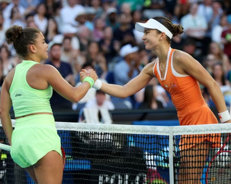 American teen Jovic stuns Paolini at Australian Open for career-best win