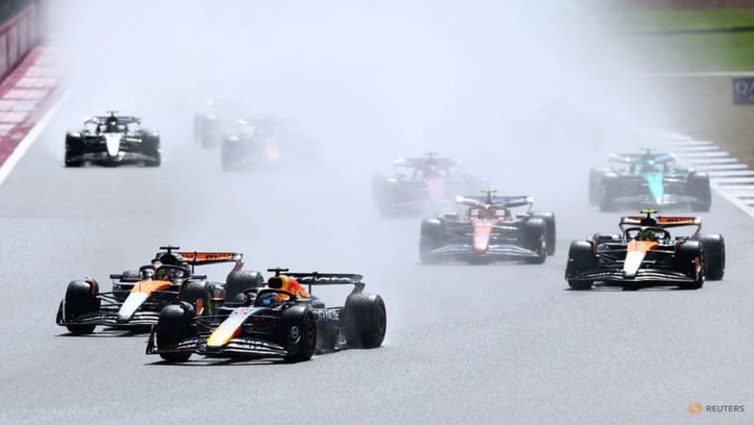 Norris wins in the wet as Piastri fumes and Hulkenberg stuns