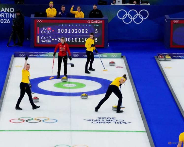 Curling-Sweden's 'Team Hasselborg' beat Switzerland for second women's gold