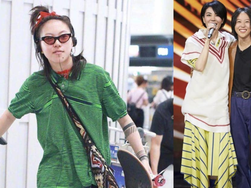 Netizens Have An Issue With The Fashion Sense Of Faye Wong&rsquo;s Daughter Leah Dou, Call Her A &ldquo;Walking Christmas Tree&rdquo;