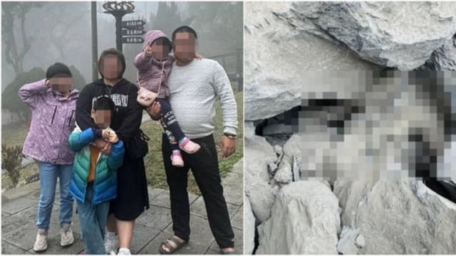 台湾一家五口三人未寻获 阿嬤哭：他们还躲石峰等救援