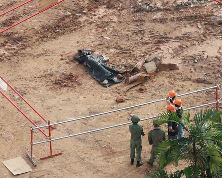 In pictures: Preparations underway for disposal of World War II bomb in Upper Bukit Timah