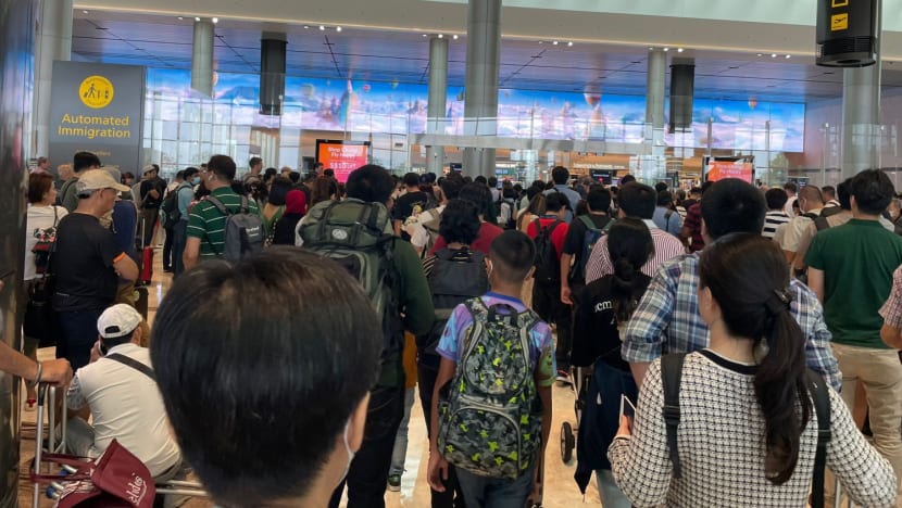 System issue disrupts immigration clearance at Singapore's Changi Airport, land checkpoints System issue disrupts immigration clearance at Singapore's Changi Airport, land checkpoints