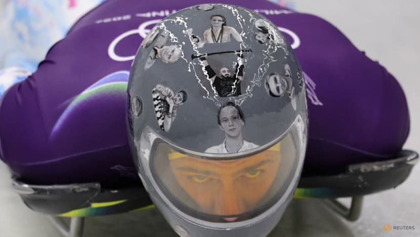 Skeleton-Ukraine's Heraskevych says IOC has banned helmet showing athletes killed in war