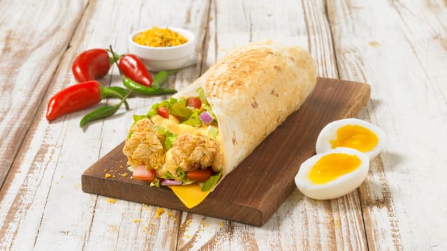 咸蛋口味炸鸡重磅回归　Texas Chicken全新咸蛋卷饼来拼人气！