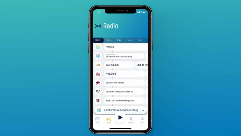Mediacorp launches new MeRadio app with clearer audio, more personalisation options