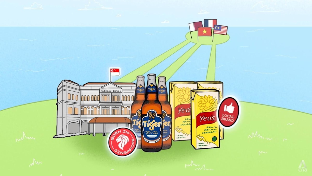 Can homegrown brands like Yeo's and Tiger keep their Singapore roots even if they are no longer made here?