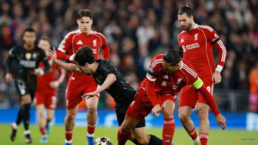 Dembele double at Liverpool fires PSG into Champions League semis