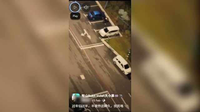 凌晨2点狂炸10分钟 新山商区长串炮竹惊醒居民