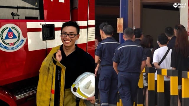 30岁消防队长殉职亲友悲伤领遗体 友人：他很有责任心和勇气