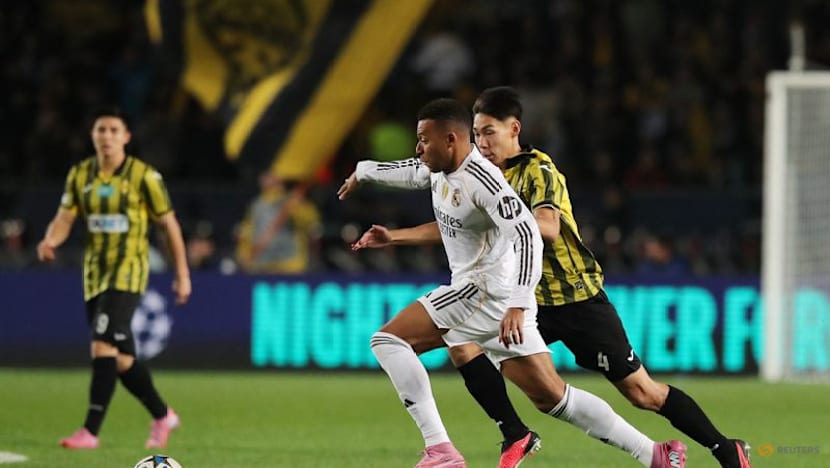 Mbappe hat-trick powers Real Madrid to 5-0 win over Kairat in Champions League