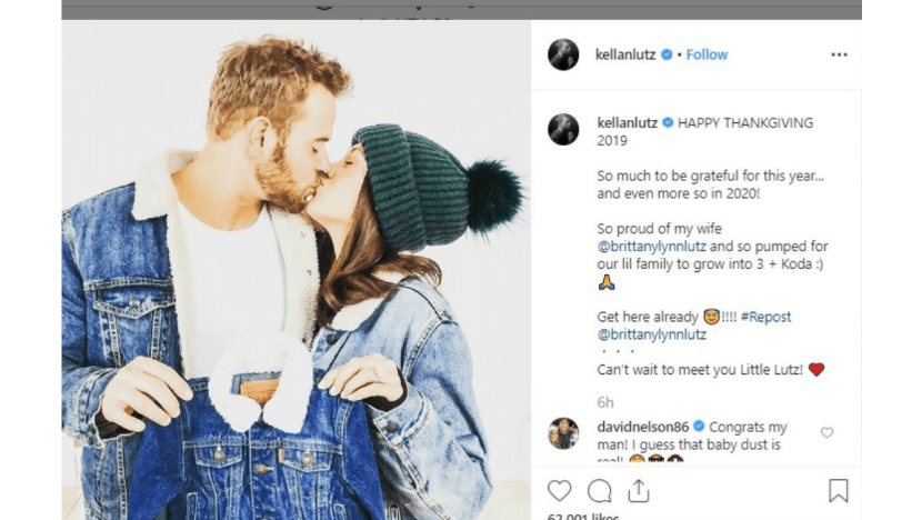 Kellan Lutz to be a dad