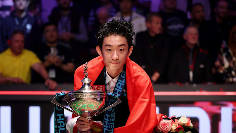 Wu Yize beats Shaun Murphy to win first World Snooker Championship