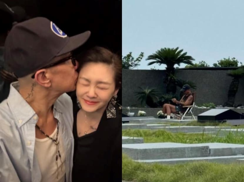 Husband of late actress Barbie Hsu said to visit her grave almost daily