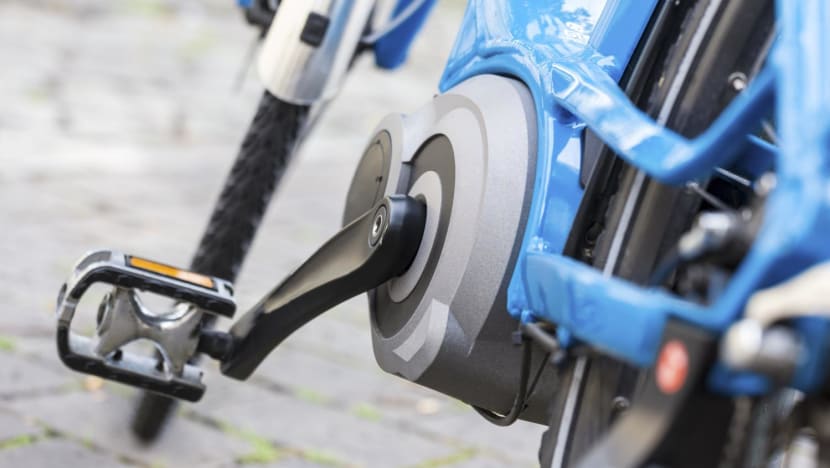 Jail for delivery rider who rode e-bike on footpath, caused elderly woman to fall