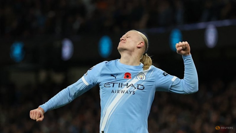 Haaland shines with double as Manchester City beat Bournemouth