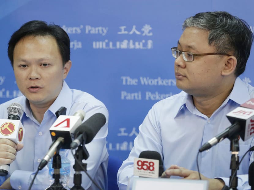 Mr Dylan Ng (left) and Mr Koh Choong Yong. Photo: Wee Teck Hian