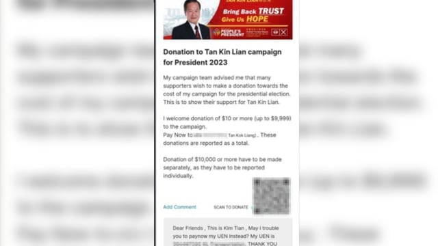 有人冒充陈钦亮募款 竞选团队已经报警