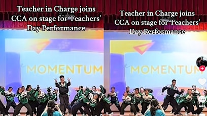 Choa Chu Kang Sec Teacher Steals The Show As He Joins Students In Teacher’s Day Dance Performance