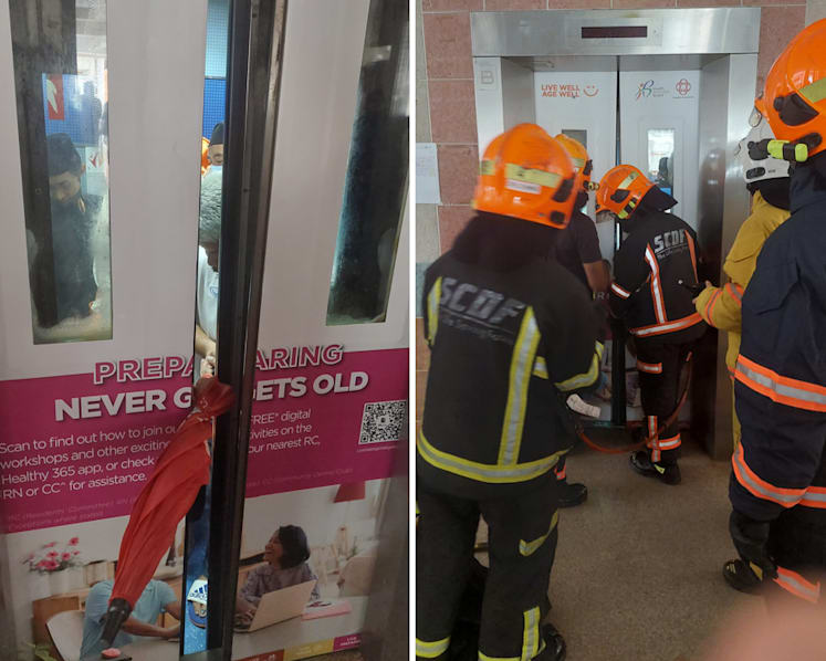 6 people trapped in 'overloaded' Jurong West lift with dead body of relative for 50 minutes