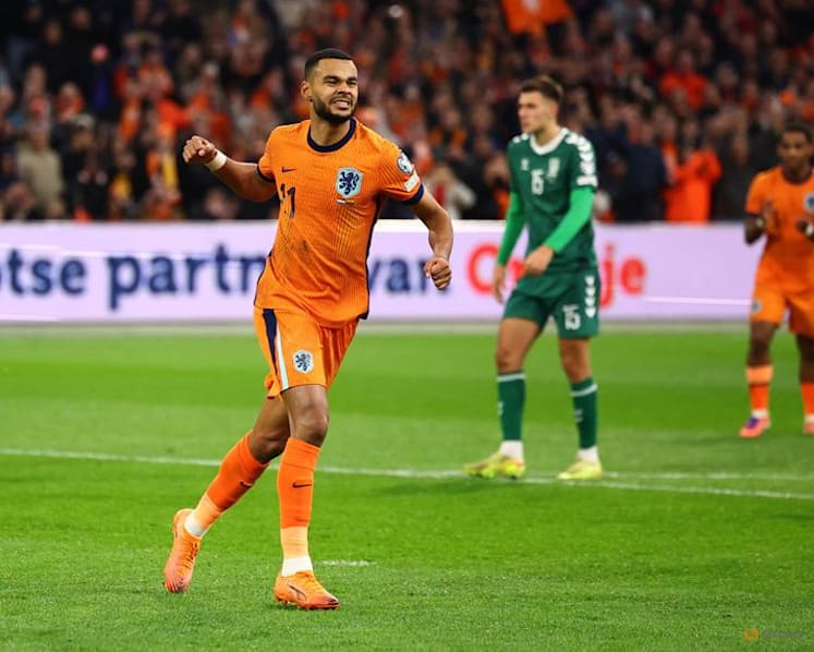 Dutch ensure World Cup qualification with 4-0 win over Lithuania