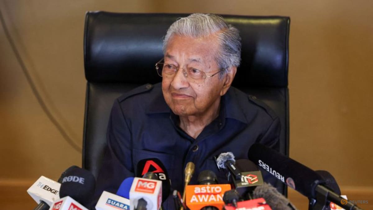 Surgery 'not good option' for Malaysia's 100-year-old ex-PM Mahathir: Son