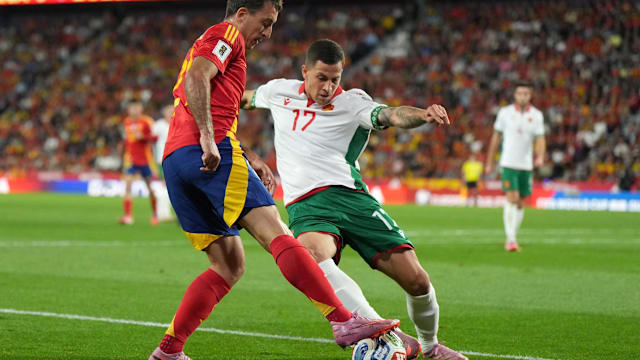 世界杯欧洲区外围赛：西班牙4比0轻取保加利亚