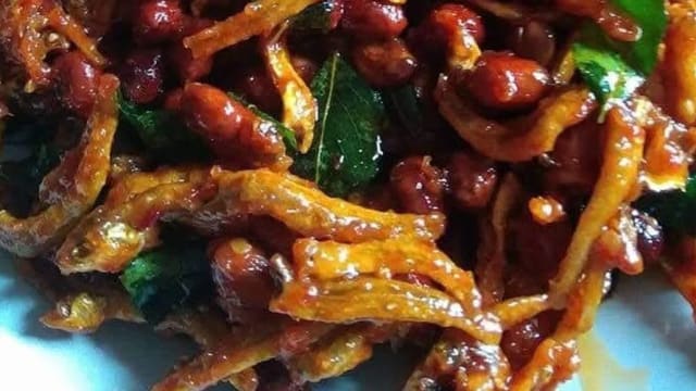 食谱：辣椒花生江鱼仔