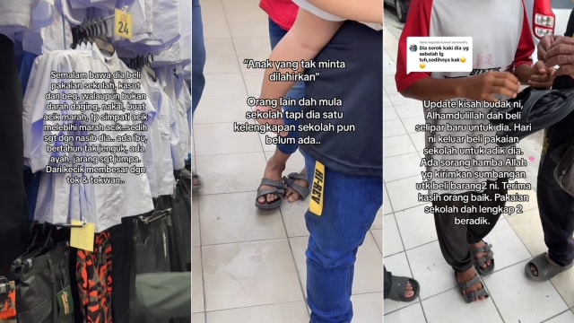 善心陌生人助两兄弟购学用品 感动网民