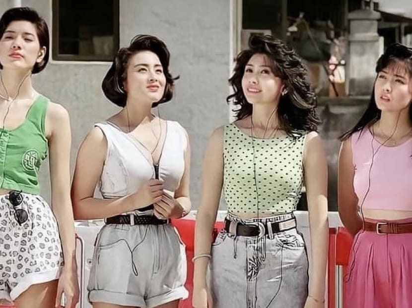 This 1989 pic of Hong Kong’s ‘Four Goddesses’ shows that natural beauty still prevails