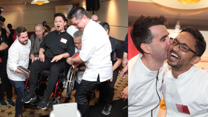 Michelin Guide 2017 Behind The Scenes: A Tipsy Bak Chor Mee Hawker, A Kiss Between Two Chefs