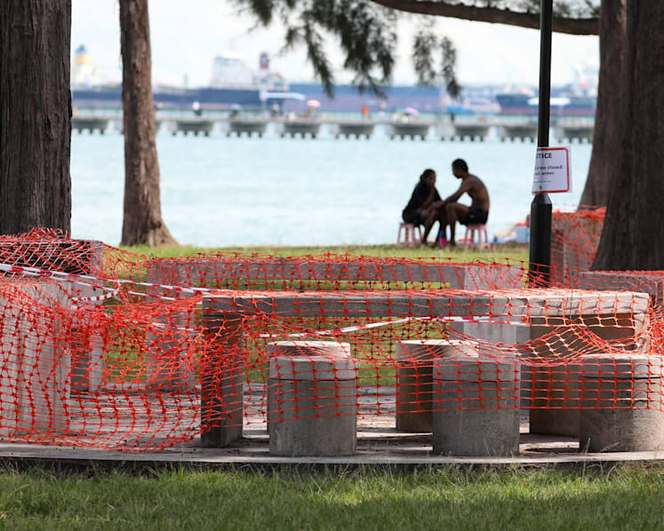 77 fined for breaking Covid-19 rules at parks, beaches during heightened alert phase; 2 eateries ordered shut
