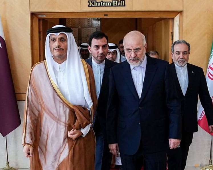 Qatar steps in to mediate as Trump says US not talking to Iran
