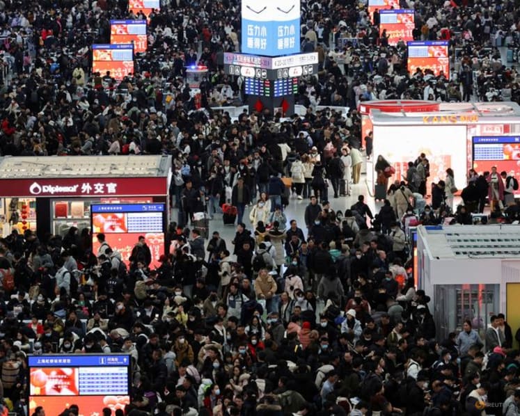 World’s largest human migration in full swing, as millions in China head home for Chinese New Year