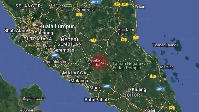 Gempa lemah 2.7 Richter landa Segamat, Johor