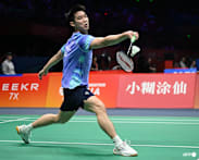 Loh Kean Yew falls to Alex Lanier, misses out on Singapore Badminton Open title