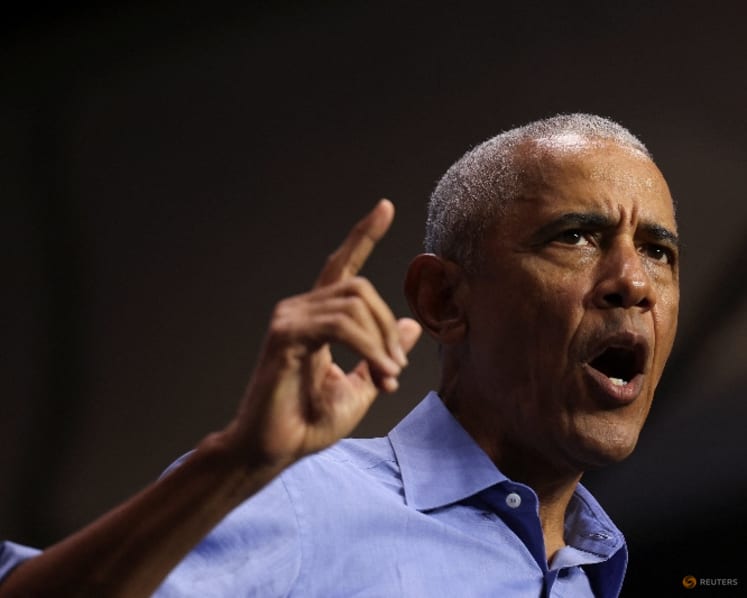 Obama voices caution on AI, urges Democrats to tackle it, NYT says
