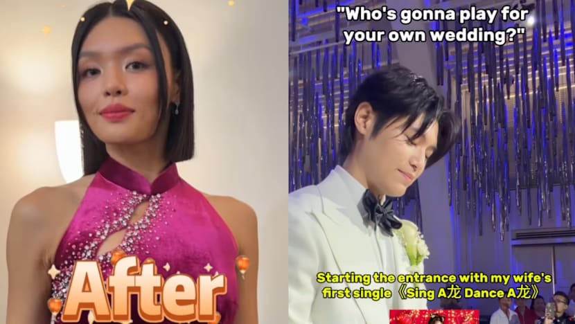 Hazelle Teo and James Wong wedding: Mid-ceremony haircut reveal, live performances, an original love song