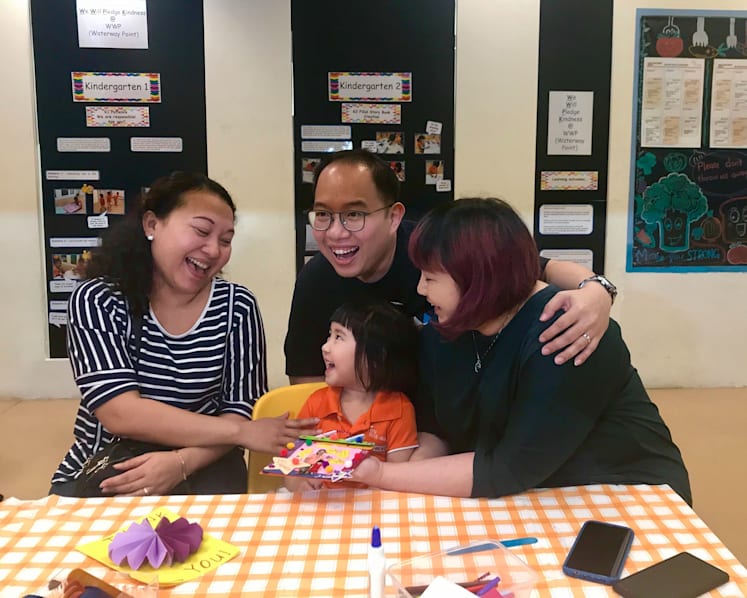 Pre-schoolers say ‘thank you’ to thousands of foreign domestic helpers