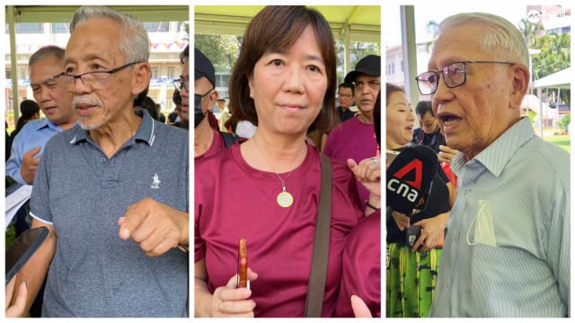 约600人聚集提名中心  为三名候选人打气