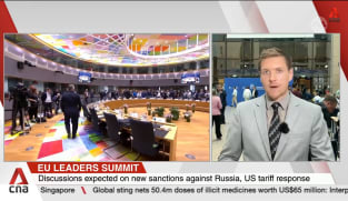 EU leaders in Brussels for security, economic talks